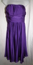 The Limited Event dress  sz 6  purple satin strapless