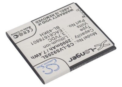UK Akku für Verizon Spectrum Spectrum 4G BL-49KH EAC61678801 3,7V RoHS