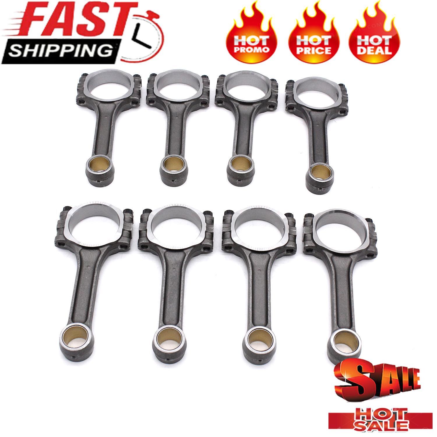 Speedmaster I-Beam Connecting Rods - BBC 454 Chevy - 6.800" Length, Bronze Bushings (PCE274.1020)