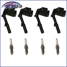 4X Ignition Coil & IRIDIUM Spark Plug for Mercedes-Benz CLA45 AMG L4 2.0L UF778