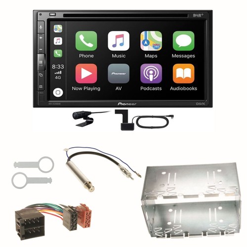 Pioneer AVH-Z5200DAB Android Auto USB Einbauset für Golf 4 Passat 3B 3BG Lupo