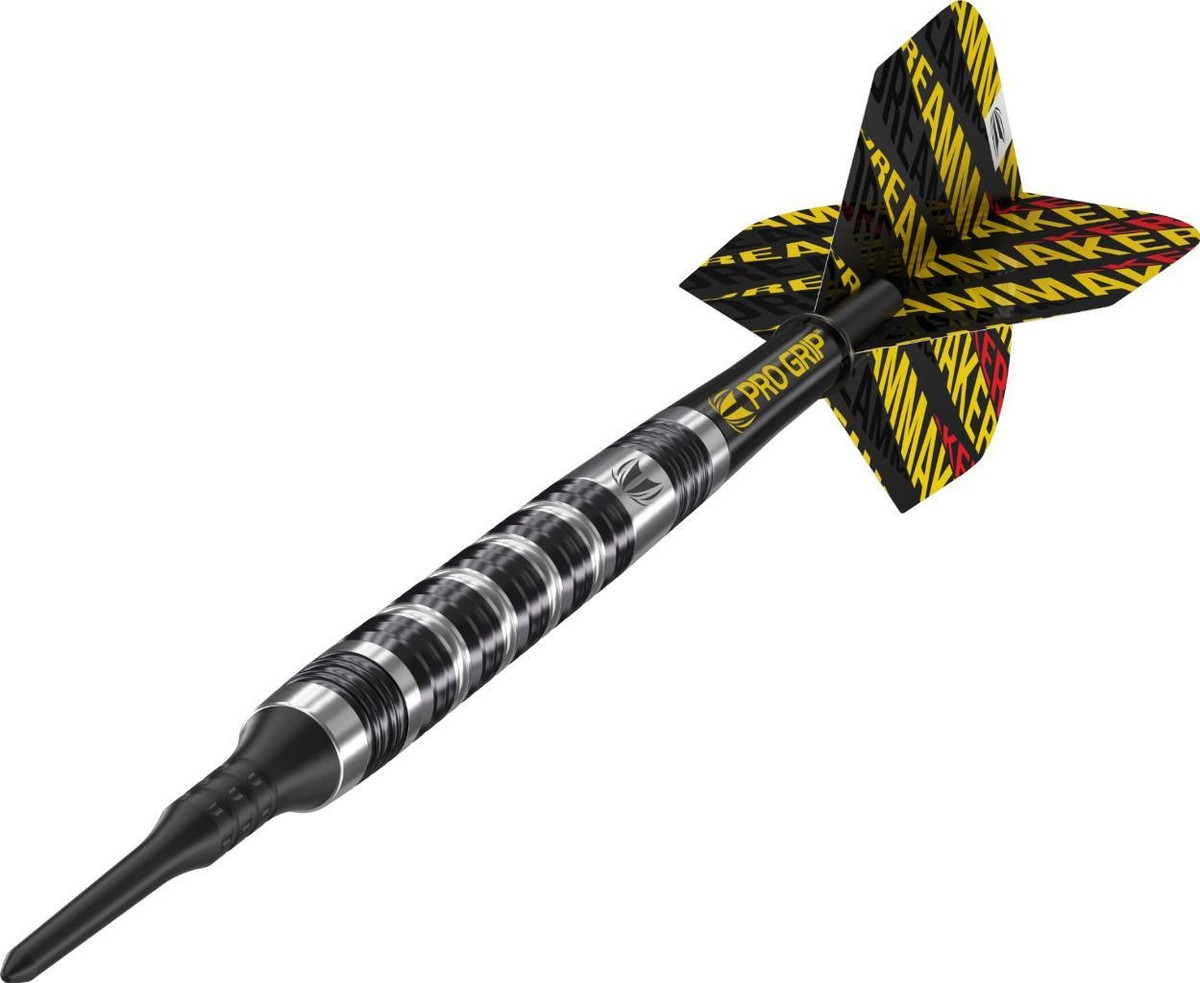 TARGET DIMITRI VAN DEN BERGH 18 GRAM 80% TUNGSTEN SOFT TIP DARTS