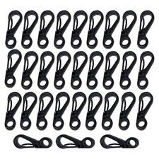 30 Pcs Mini Carabiner Clips Paracord Hanging Clips Snap Hooks for Camera Strap