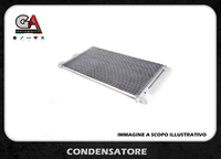 Kondensator Klimaradiator Fiat Punto Idea Lancia Musa 1.3 1.9 Multijet 43057