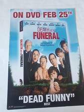 DEATH AT A FUNERAL   ORIGINAL POSTER Video Shop DVD VHS 59.4x42cm