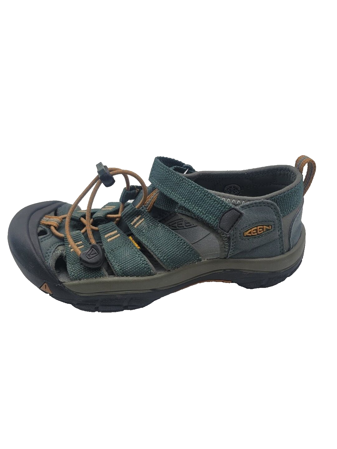 Scarpe da pescatore Keen Youth's taglia 3 Newport H2 impermeabili verde acqua