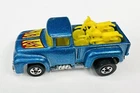 Hot Wheels Blackwall 1980 Hi Tail Hauler Metalflake Paint w/ Motorcycles Read