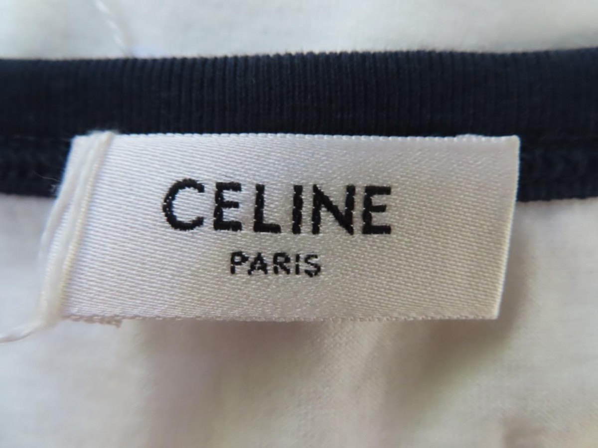 CELINE CALIFORNIA 70s Tシャツ XS ネイビー 【公式通販】