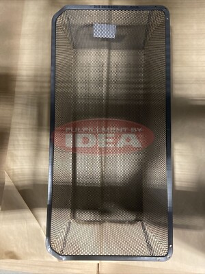 NEW IKEA KOMPLEMENT Dark Gray Mesh Basket 75x58 cm (29 1/2x22 7/8 '') 702.573.13