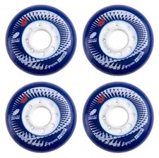 Hyper Wheels blue Concrete +Grip Perf. Outdoor Set Inliner Rollen 76mm / 84A