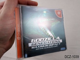 Godzilla Generations Maximum Impact Dreamcast Japanese Import Japan JP US Seller