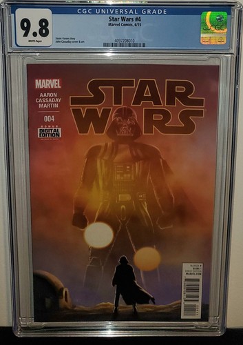 STAR WARS #4 CGC 9.8 FIRST PRINTING! 1ST APPEARANCE OF SANA STARROS! 2015! L@@K!