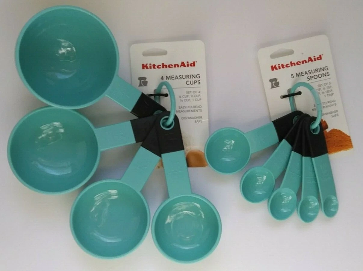 New kitchenaid measuring cups and spoons
