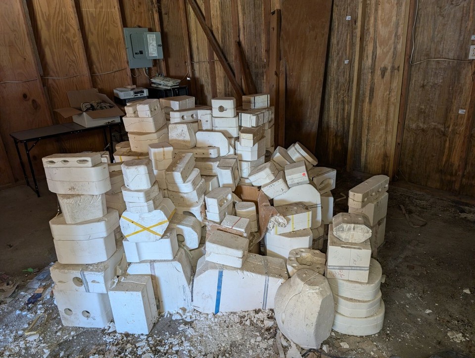 Huge Lot of Vintage Ceramic Slip Molds eBay