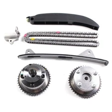 AUCERAMIC Timing Chain Kit With Intake & Exhaust CVVT Gear Sprocket Fit for H...