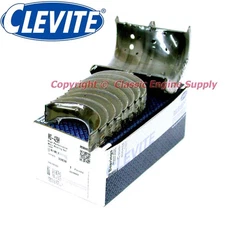 New Clevite H Series .010" Under Size Main Bearing Set 327 302 283 265 sb Chevy