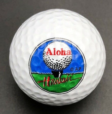 Aloha Hawaii Logo Golf Ball (1) Pro USA Pre-Owned Made in USA