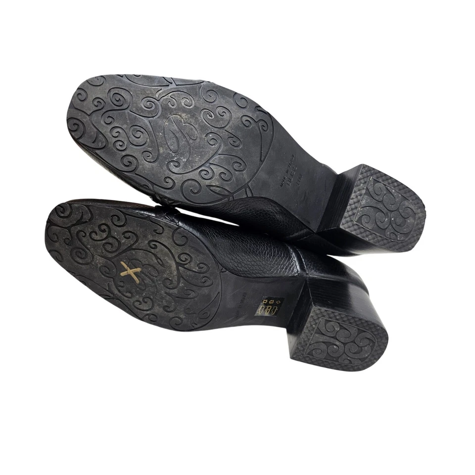 Bota Brighton 11 Bliss Cuero Negro Chelsea Tobillo Buenos Pies Comodidad Carrera  Foto 3 de 4