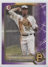2022 Bowman Draft Purple 189/250 Yordany De Los Santos #BD-1 0c6