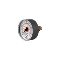 Riegler Manometer Durchmesser 63 Mm Ungeeicht G 1/4 Anschluss Hinten