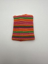 ABITO VINTAGE SKIPPER SKIMMY RIGHE ARANCIONE LEGGI ALTERATO