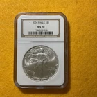 2004 $1 American Silver Eagle - NGC MS70