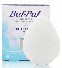 Regular Facial Sponge, Dermatologist Developed, Removes Deep Down Dirt & Makeup