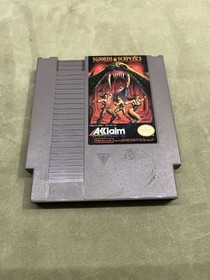 Swords & Serpents Game NES Nintendo Entertainment System Cartridge Tested Sleeve