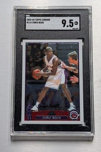 2003 Topps Chrome Chris Bosh #114 RC SGC 9.5