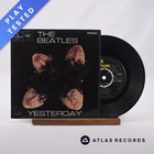 The Beatles - Yesterday - Mono 7" EP Vinyl Record - EX/VG+