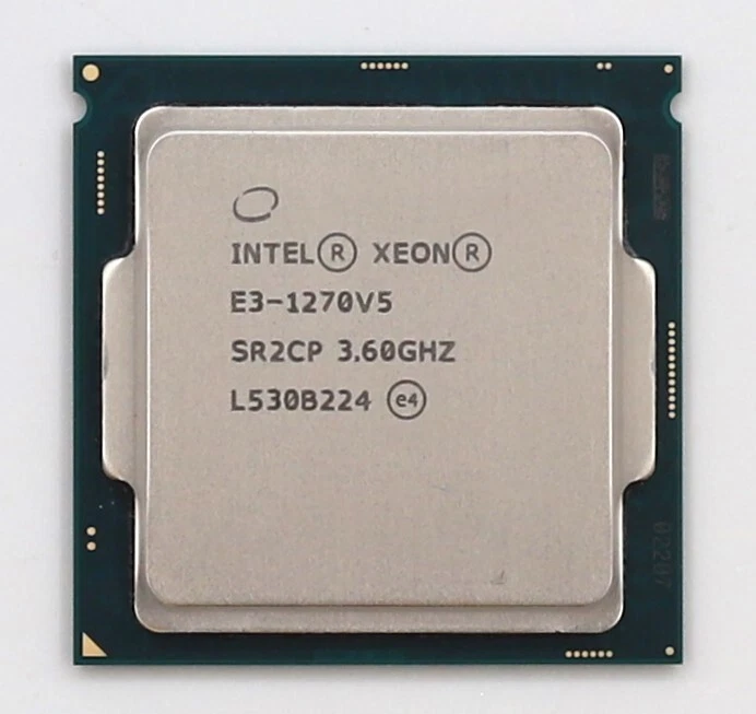 Intel Computer Intel Xeon E3-1270 V5 Processor Model Processors