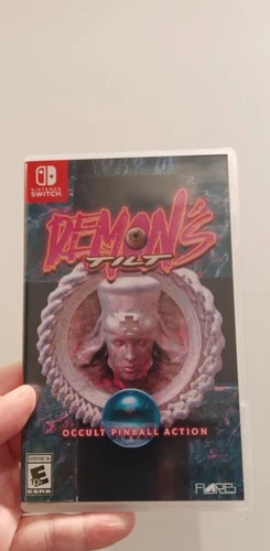 NINTENDO SWITCH: "Demon's Tilt" - Pinball! Limited Run! - MINT OPEN NEVER PLAYED
