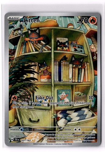 Litten 167/162 SV05: Temporal Forces  NM - Picture 1 of 2