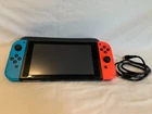 Nintendo Switch 32 GB Console -Red Blue USB Charger &  Case MKD