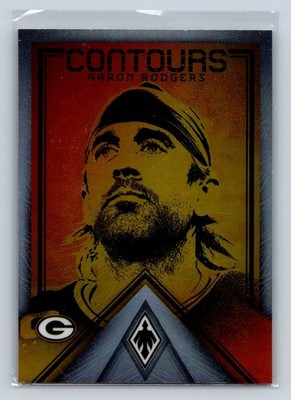 2022 Panini Phoenix Aaron Rodgers Contours CT-4