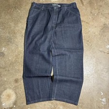 Dark Blue Levi  s Silvertab 90s USA Made Baggy Skater JNCO JYNX Jeans 38 X 31