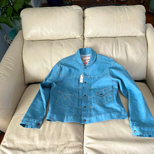 Mister Freedom RANCH BLOUSE - "PACIFIC" SELVEDGE DENIM