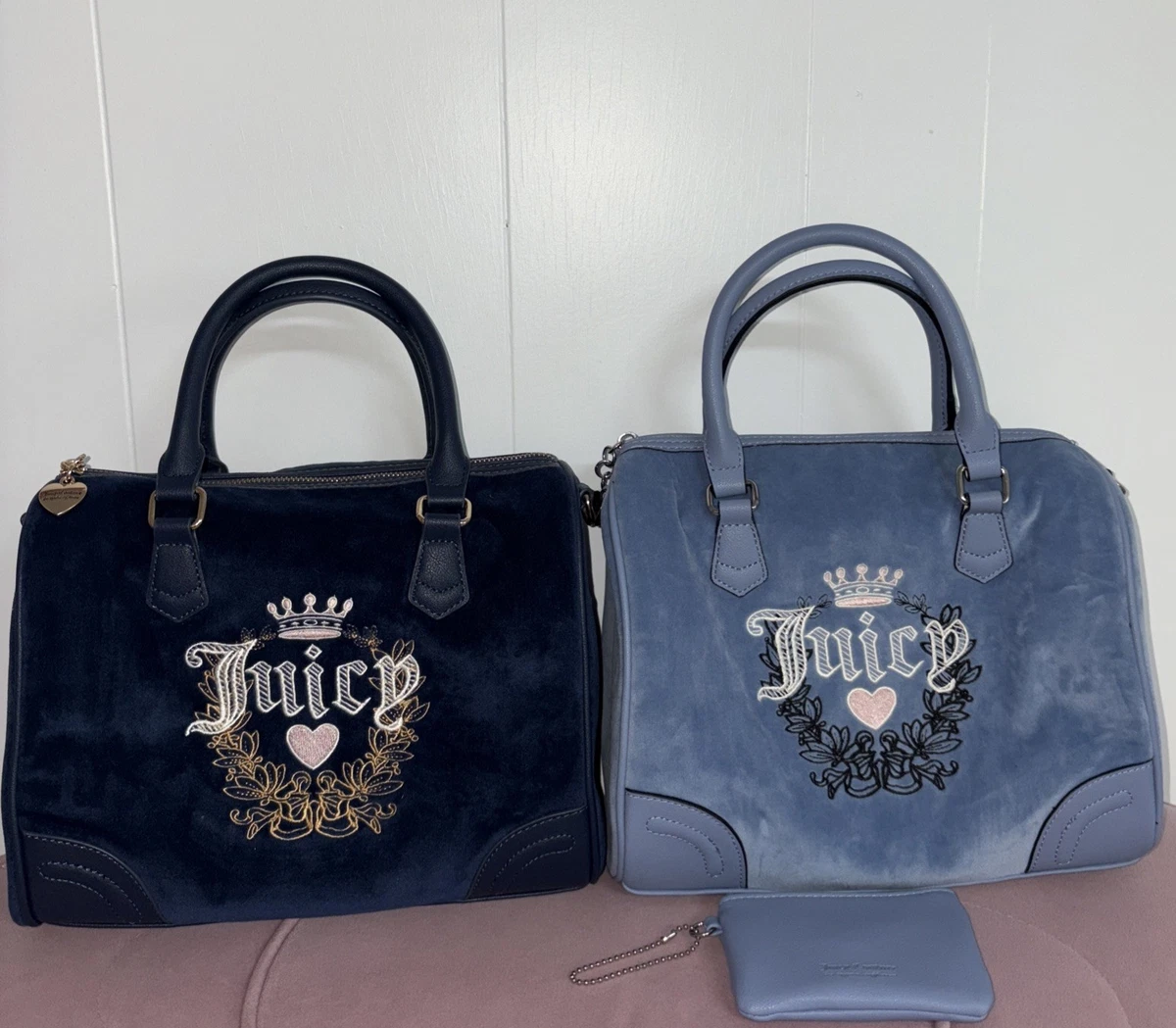 Juicy Couture Satchel/Top Handle Bag Blue Bags & Handbags for