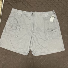 RedHead Cargo Shorts Men s Size 52 Gray Stone Washed 10 Inseam 100 Cotton