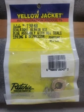 Yellow Jacket 19040 Sealright Repair Kit Plug Assembly W/ Seal, Spring Depressor