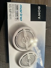 Sony XSMP1611.U Bluetooth 6.5-Inch Dual Cone Marine Speakers - BRAND NEW!!