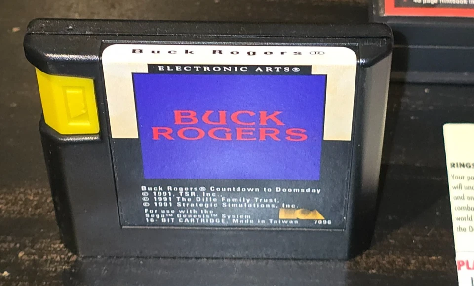 Buck Rogers: Countdown to Doomsday Sega Genesis Complete Inserts Tested - Image 3 of 4