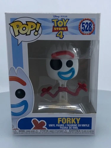 Funko POP! Disney Pixar Toy Story 4 Forky #528 Vinyl Figure DAMAGED BOX SEE PICS