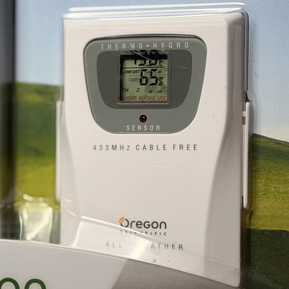 ⚡️NEW Oregon Scientific BAR122HGLA Wireless Weather Forecaster With Atomic Clock - Image 3 of 4