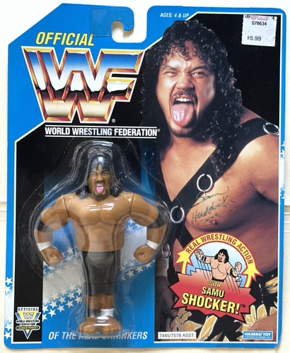 WWF Hasbro Samu the Headshrinker the Headshrinker ...