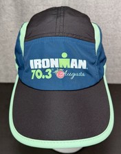 BOCO Gear Ironman 70.3 Augusta Blue Hat Adjustable Strap 5 Panel Lightweight NWT