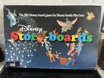 Disney Story Bretter Brettspiel 1989 Vintage Walt Disney Edition, Komplettsatz