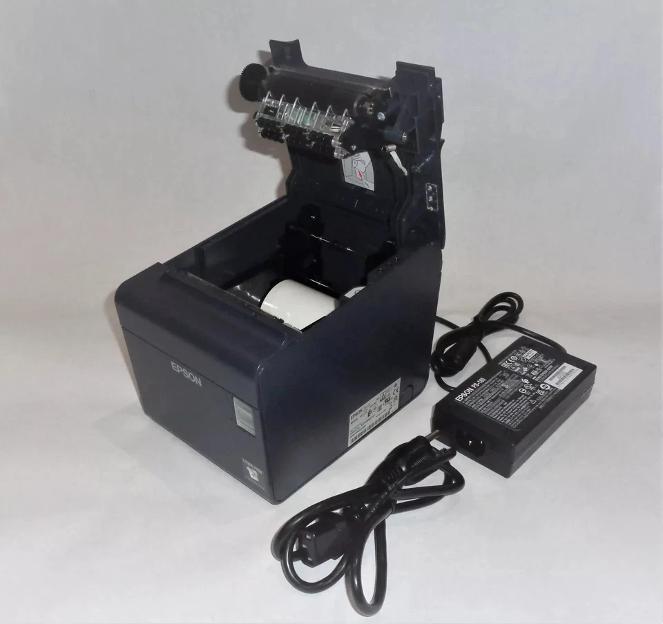 Epson TM-L90 M313A Model 652 Liner Free Label Printer, Ethernet/USB - Image 2 of 2