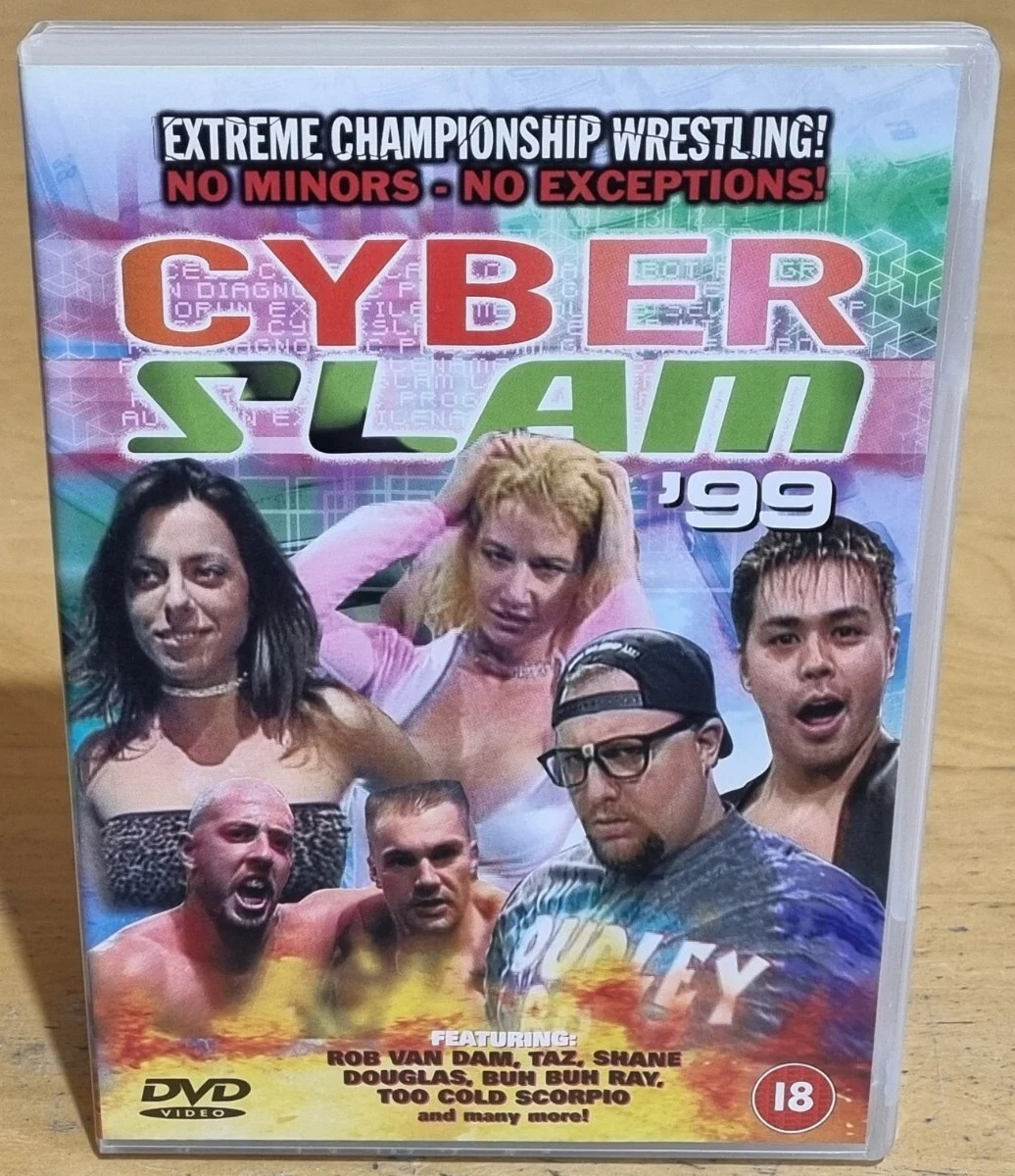 ECW Cyber Slam '99 / 1999 DVD In Mint Condition Extreme Championship Wrestling
