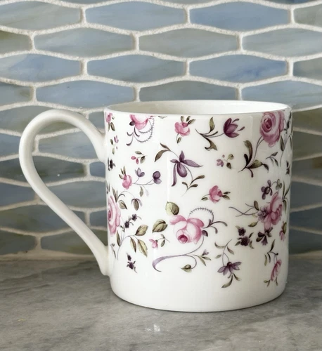 Royal Albert  Rose Confetti Coffee Tea Cuo Mug Floral England